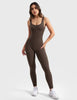 The Beauty V-Back Jumpsuit