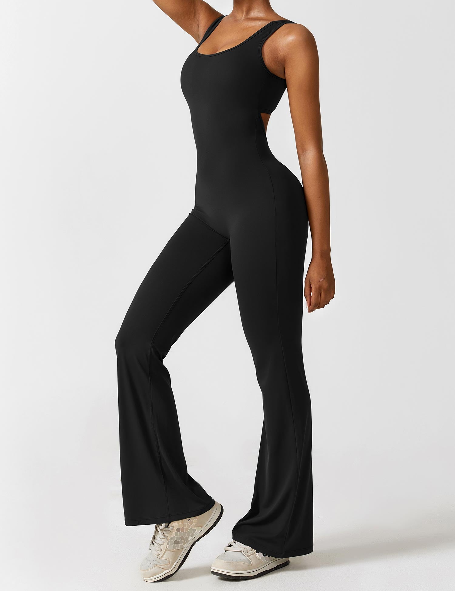 The Beauty V-Back Jumpsuit