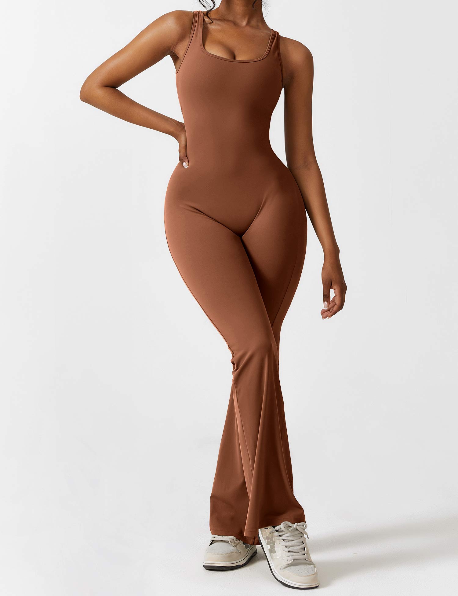 The Beauty V-Back Jumpsuit