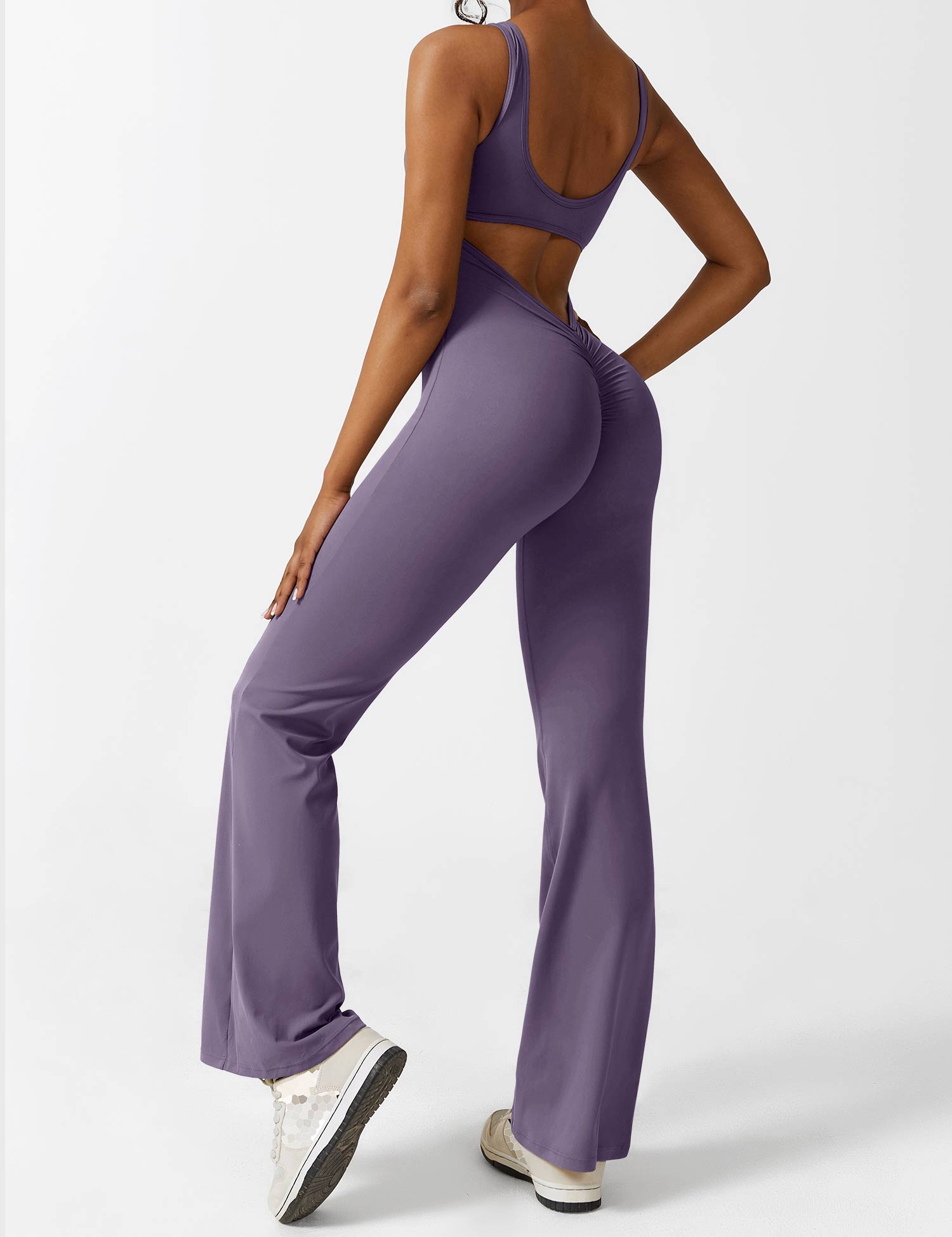 The Beauty V-Back Jumpsuit